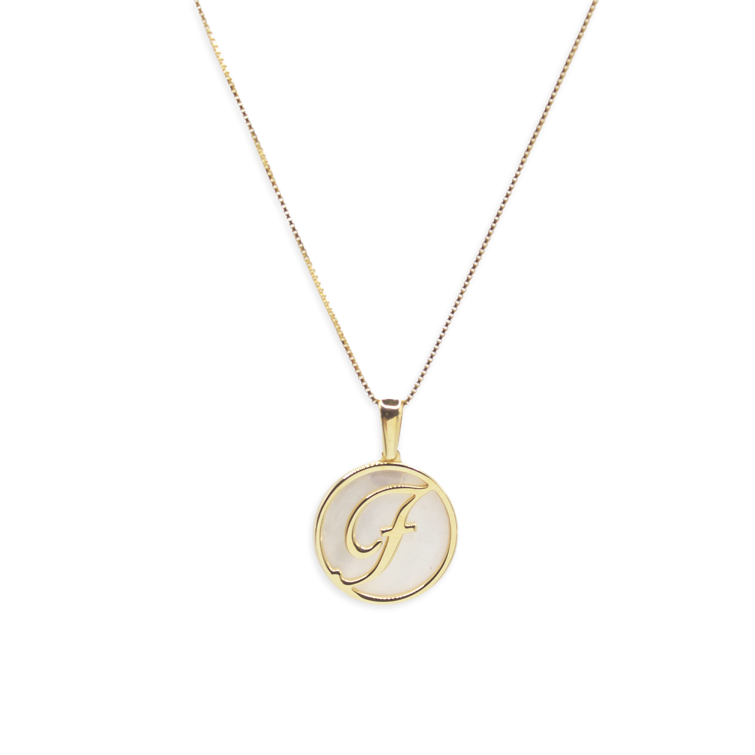 Collana Lettera Madreperla
