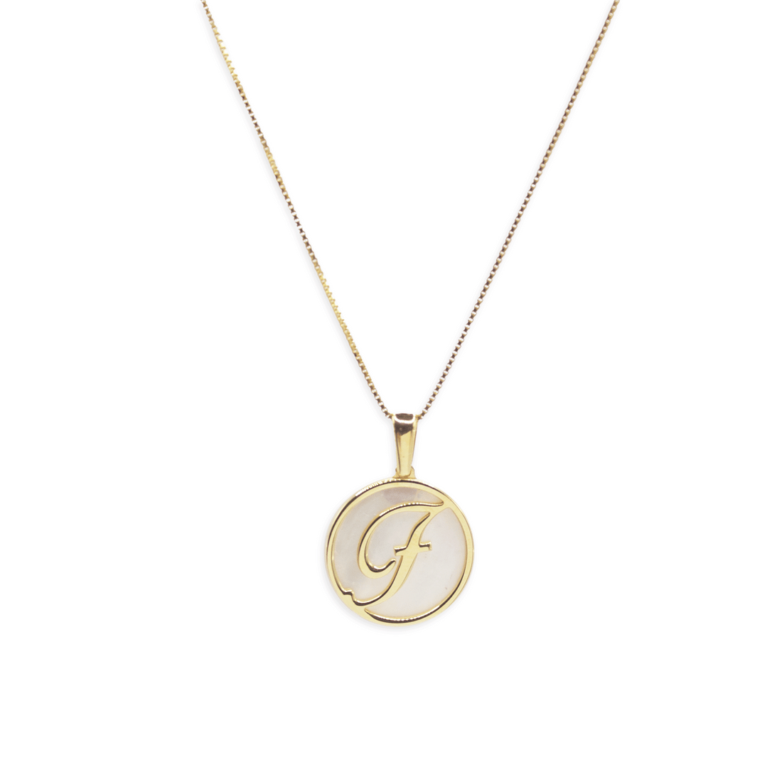 Collana Lettera Madreperla