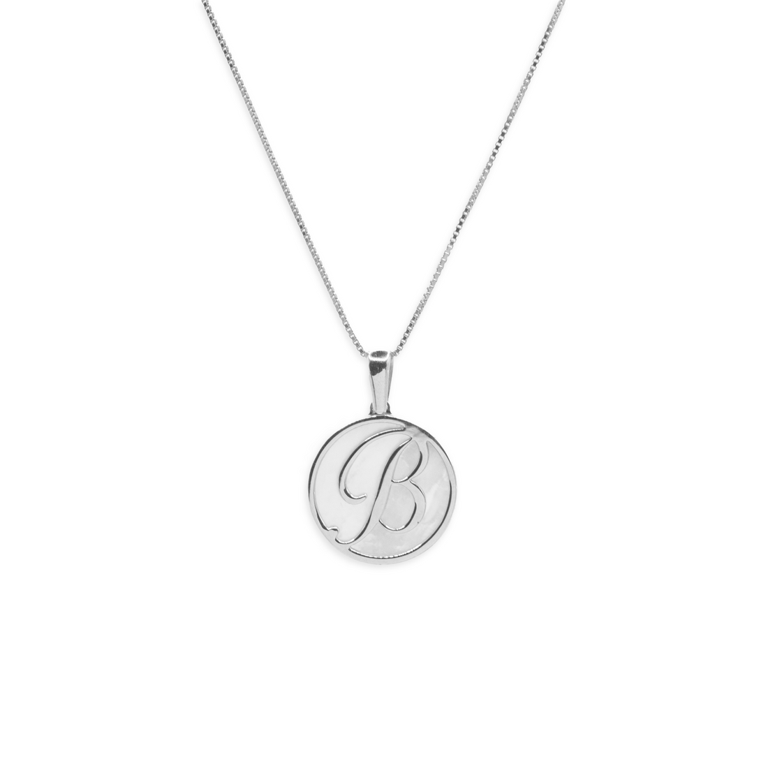 Collana Lettera Madreperla