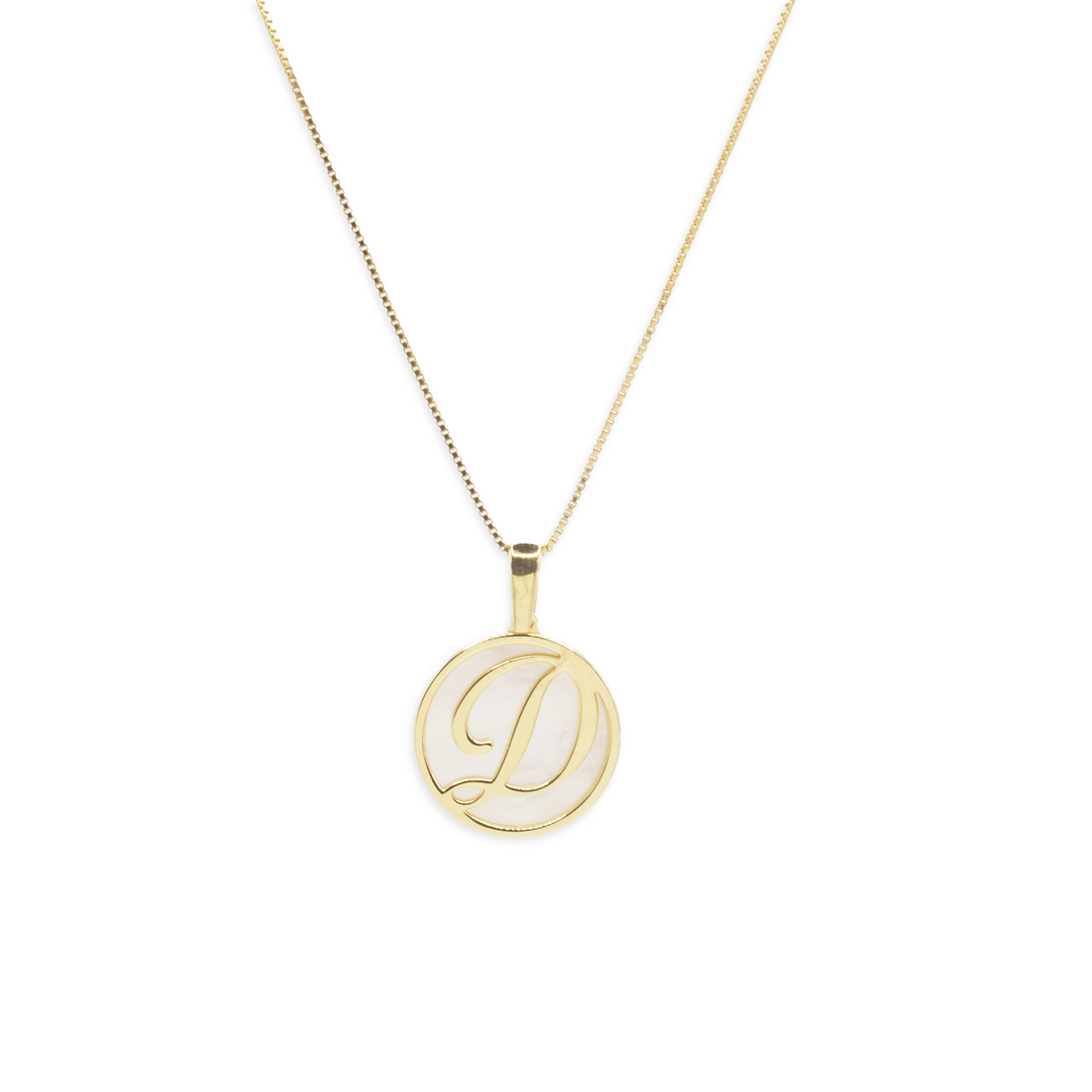 Collana Lettera Madreperla