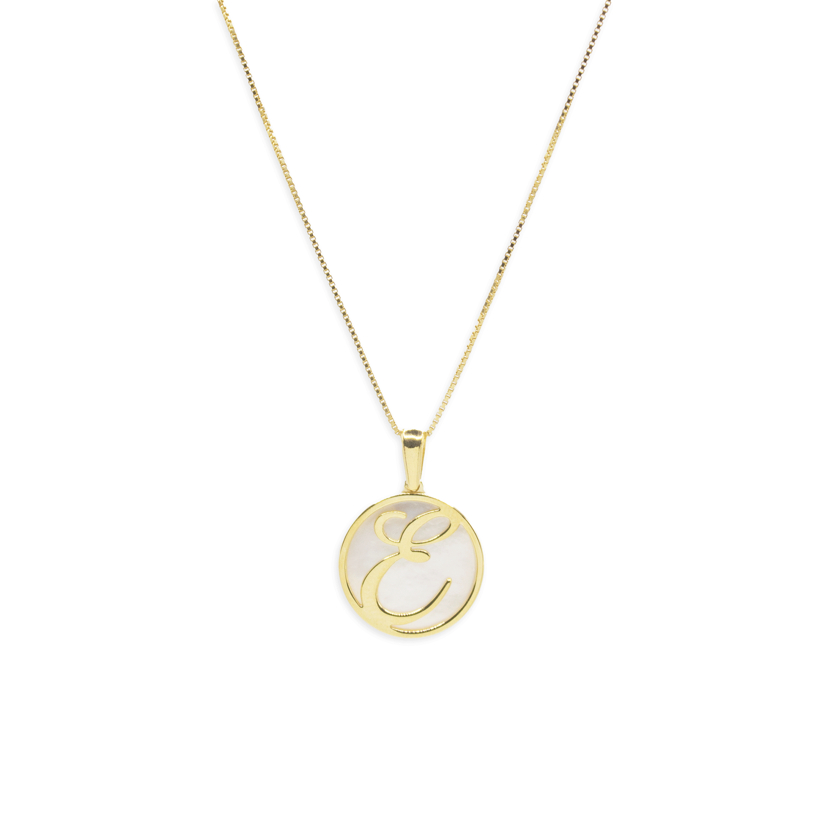 Collana Lettera Madreperla