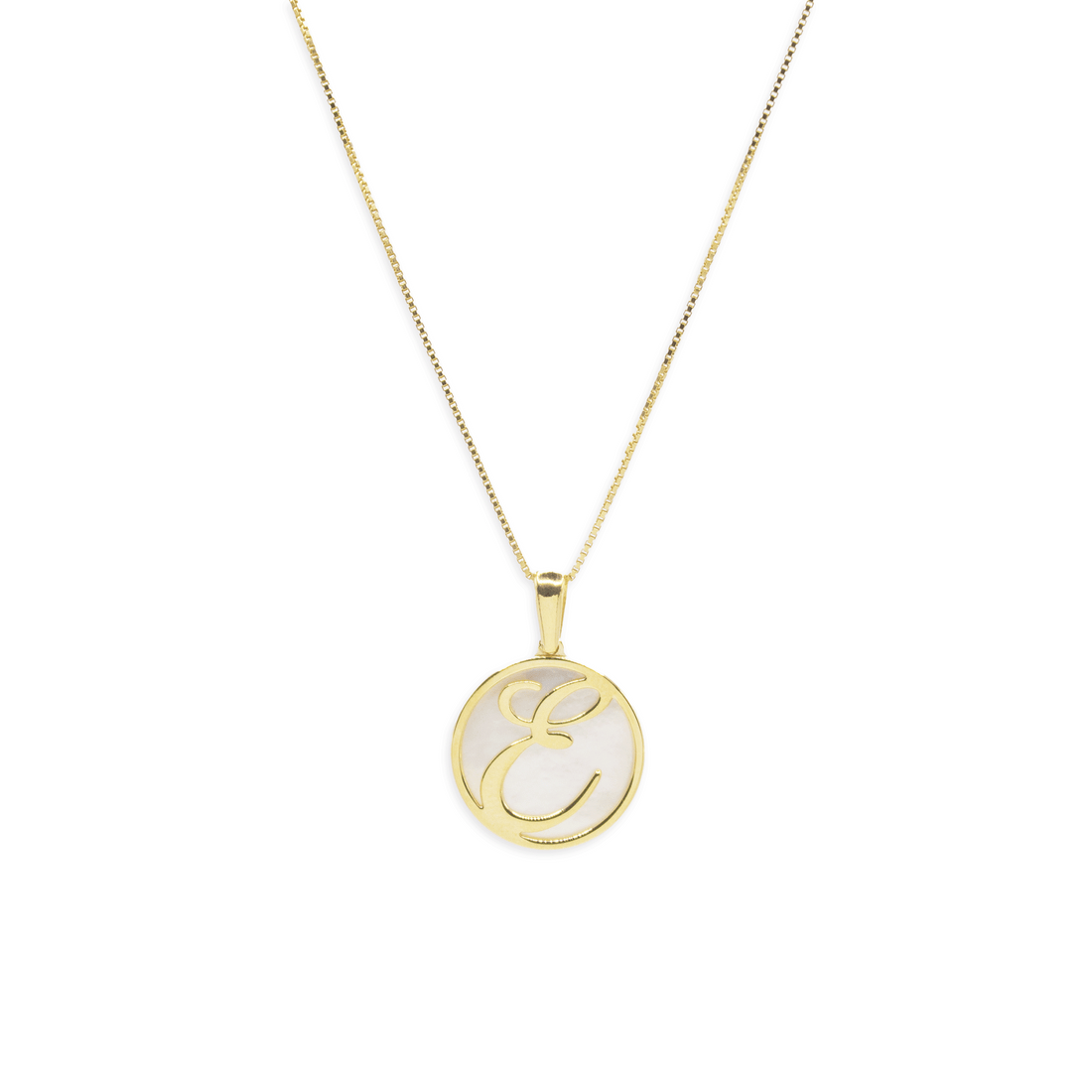 Collana Lettera Madreperla