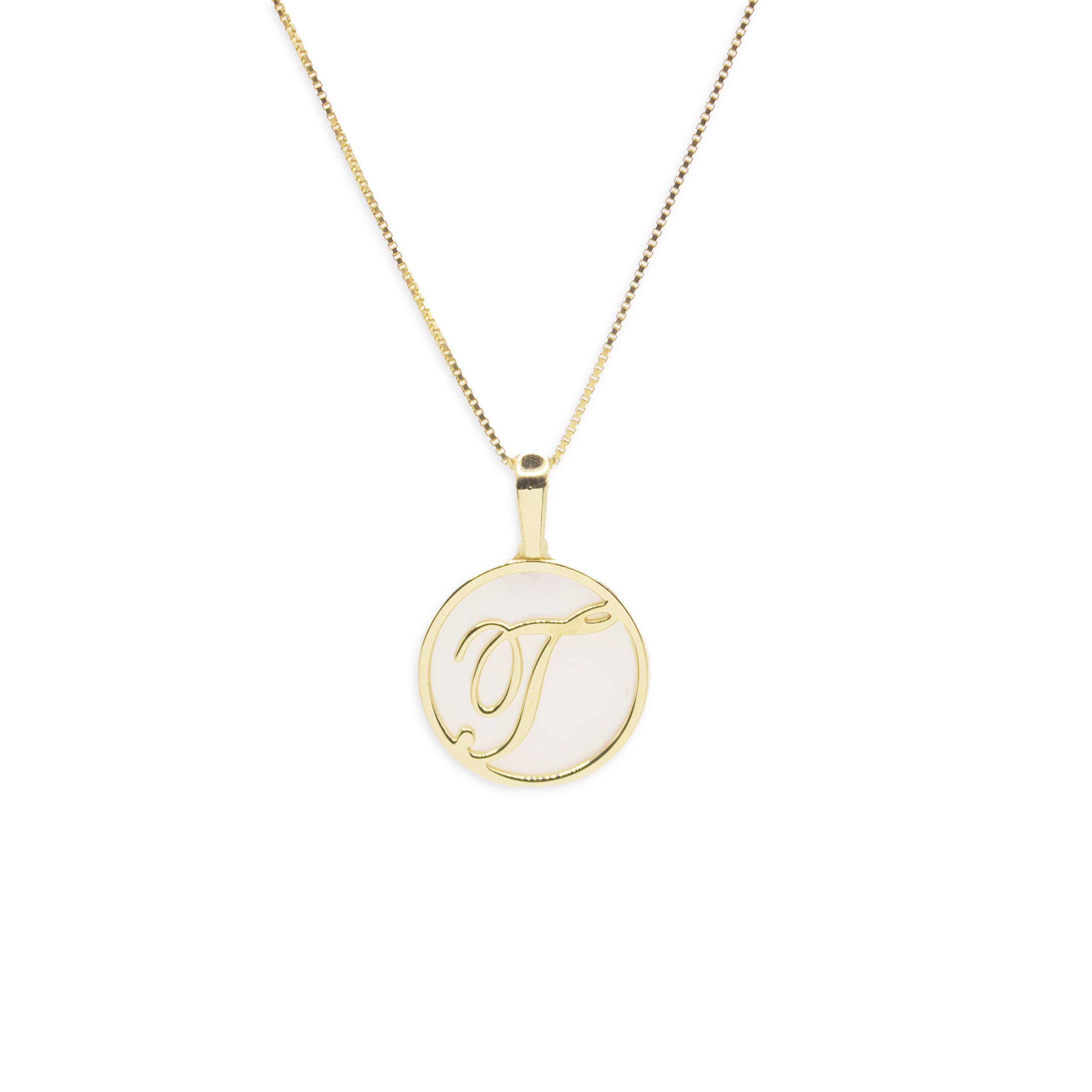 Collana Lettera Madreperla