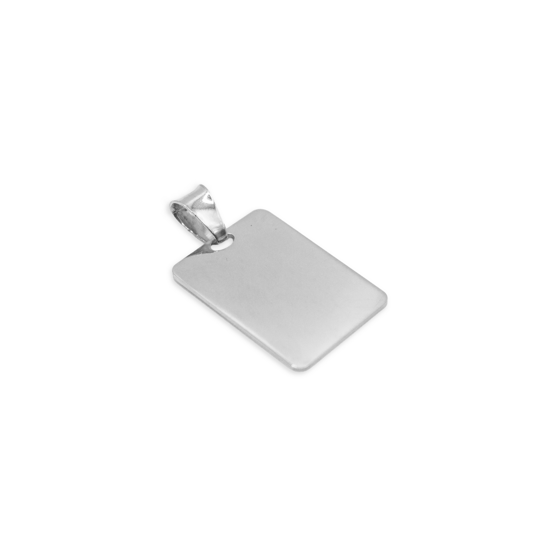 Rectangular Tag Pendant