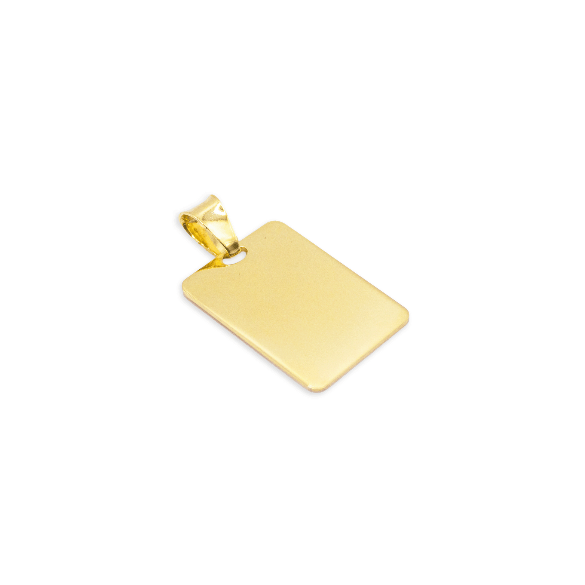 Rectangular Tag Pendant