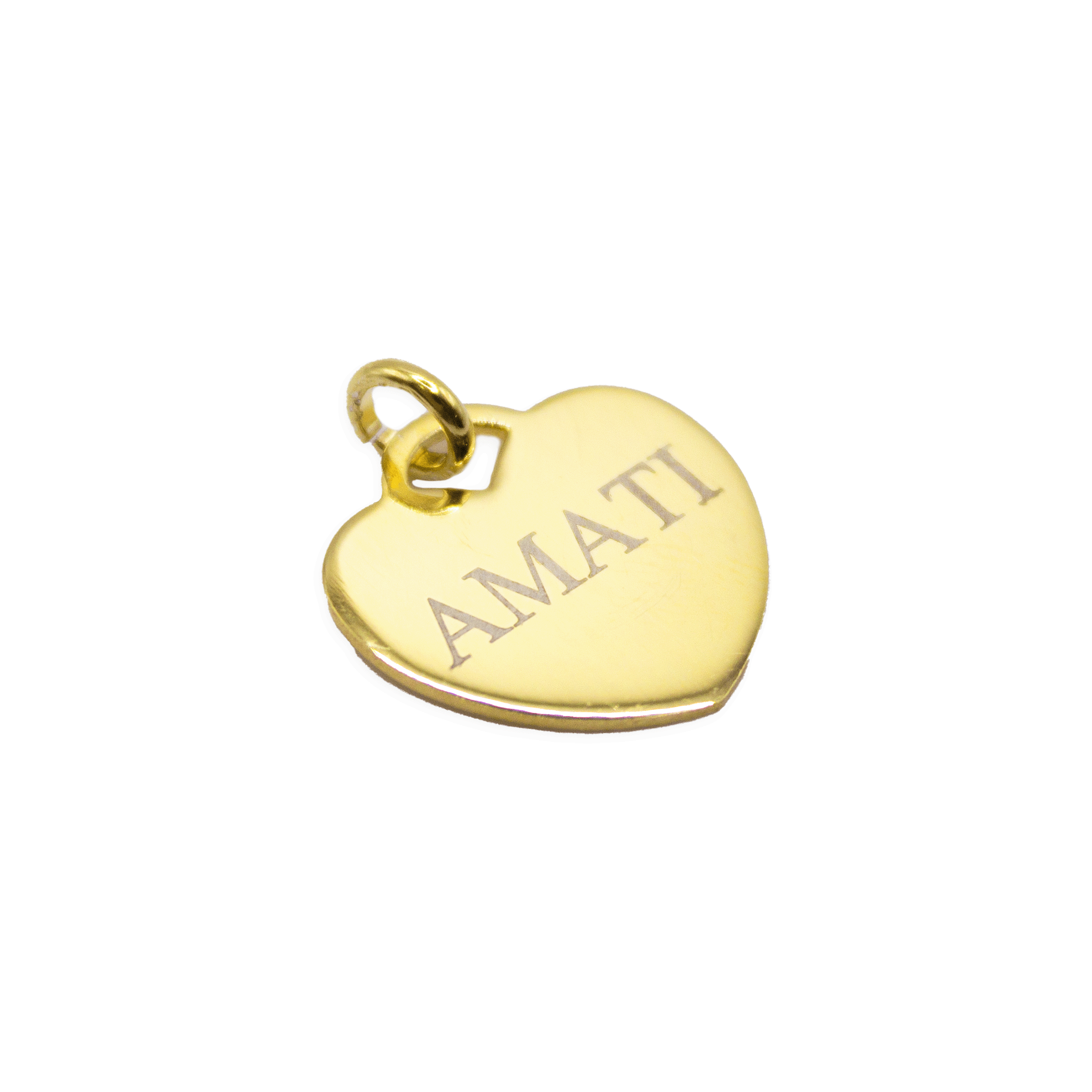 Ciondolo Targa Cuore