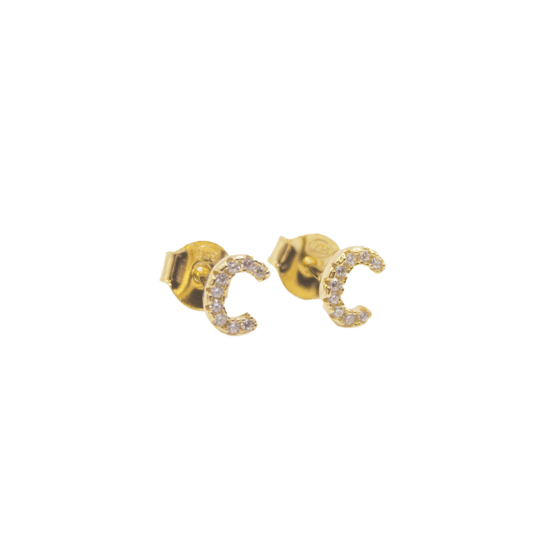 Precious Letter Earrings