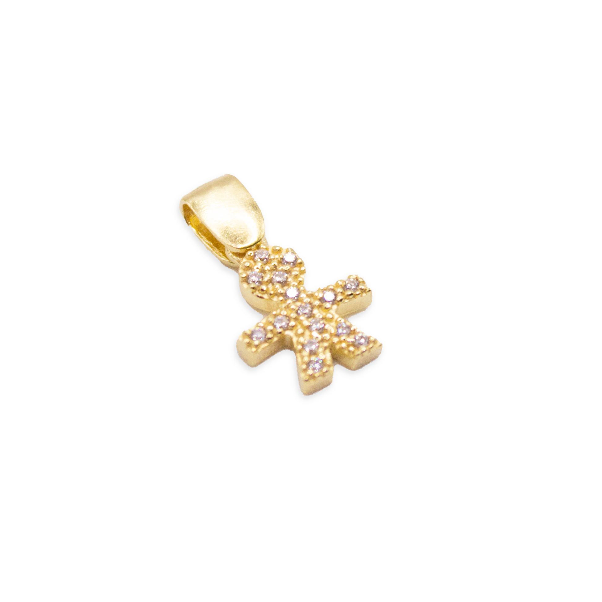 Baby Pendant with Zircons
