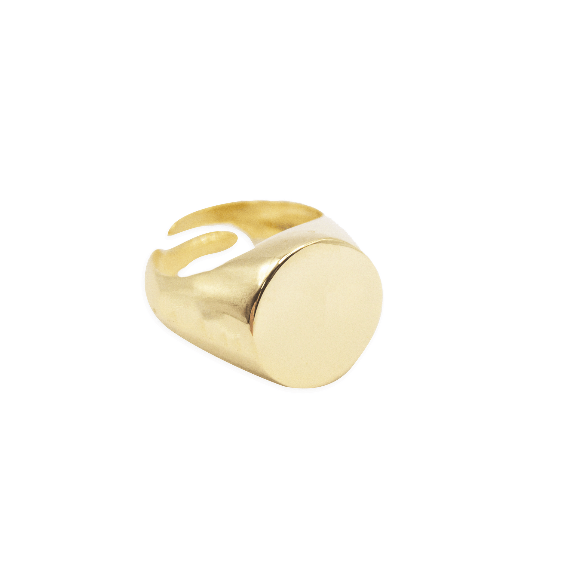 Memphis Round Pinky Ring