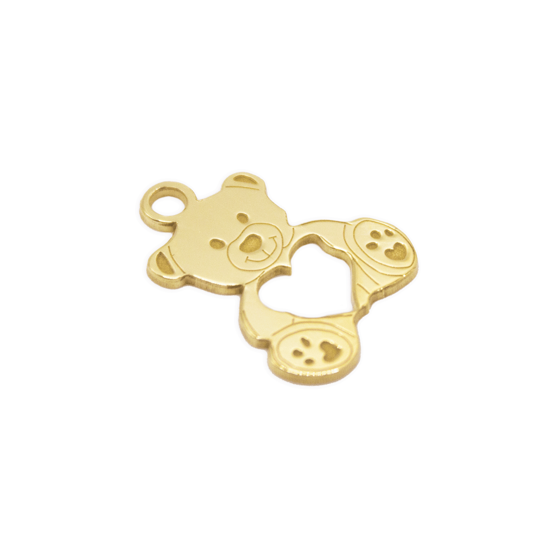 Teddy Bear pendant with heart