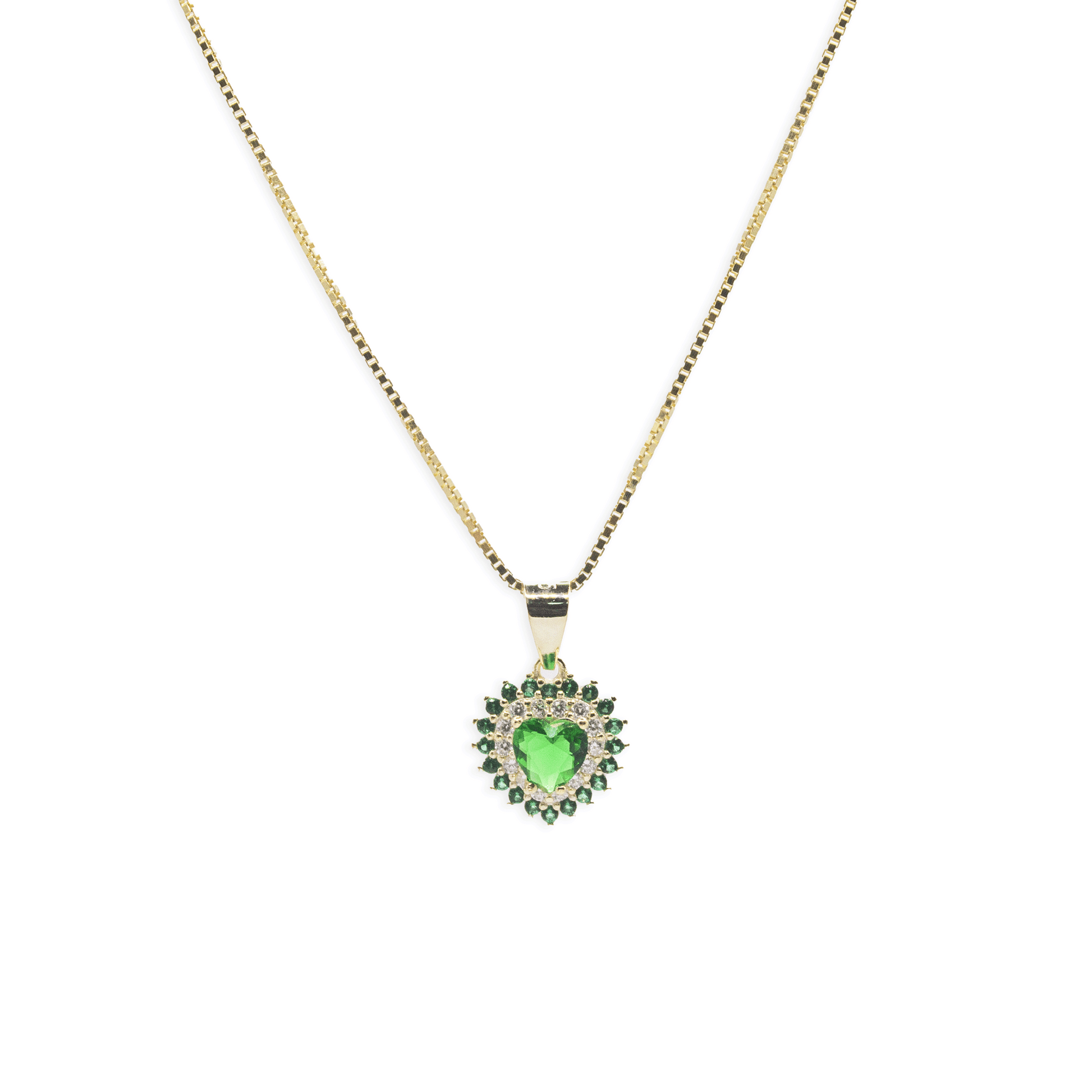 Collana Kate cuore bicolore