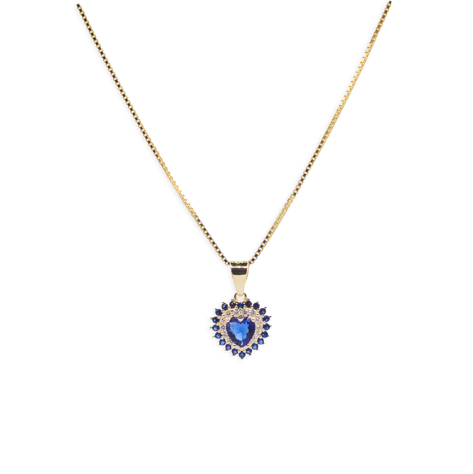 Collana Kate cuore bicolore