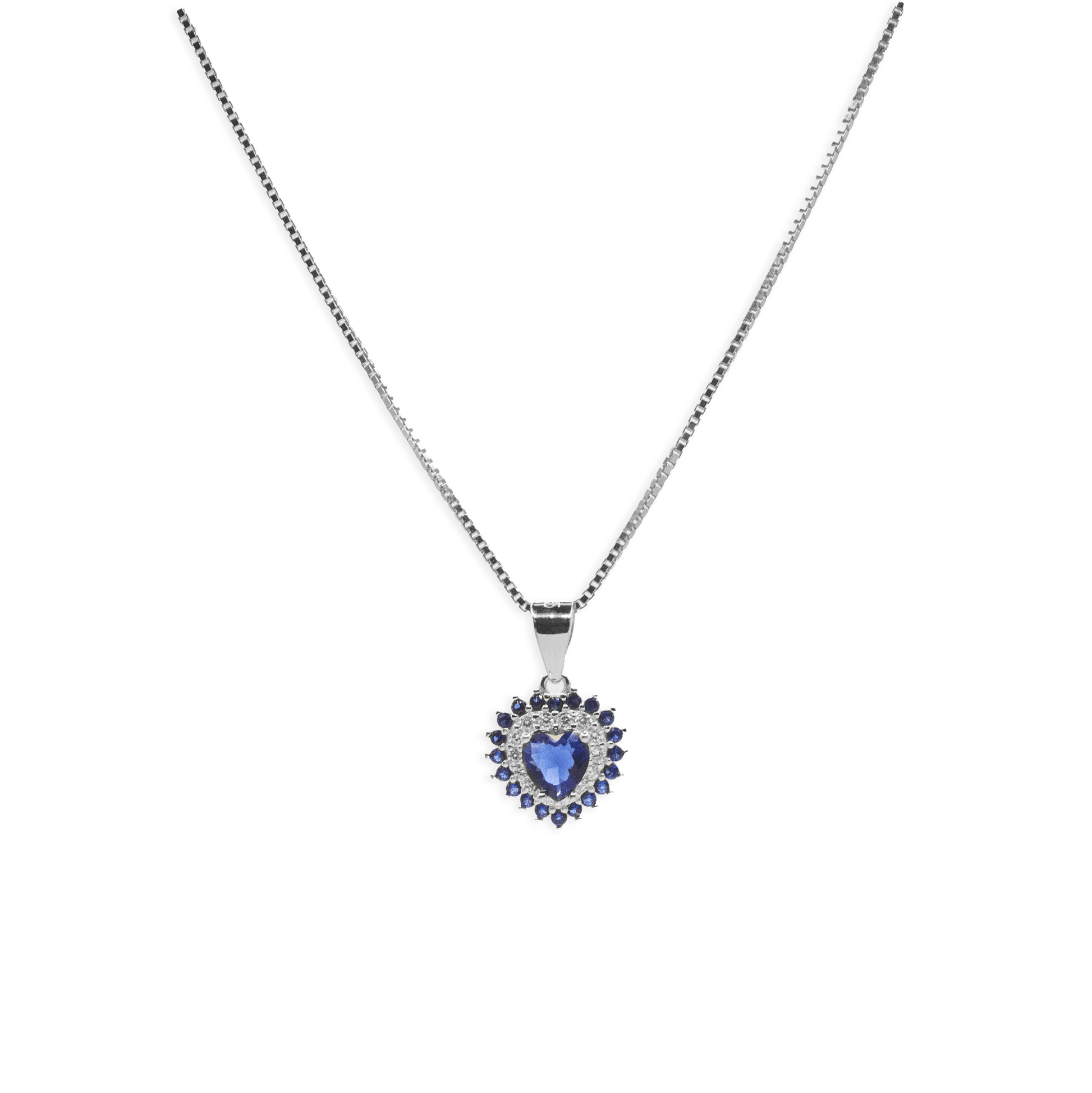 Collana Kate cuore bicolore
