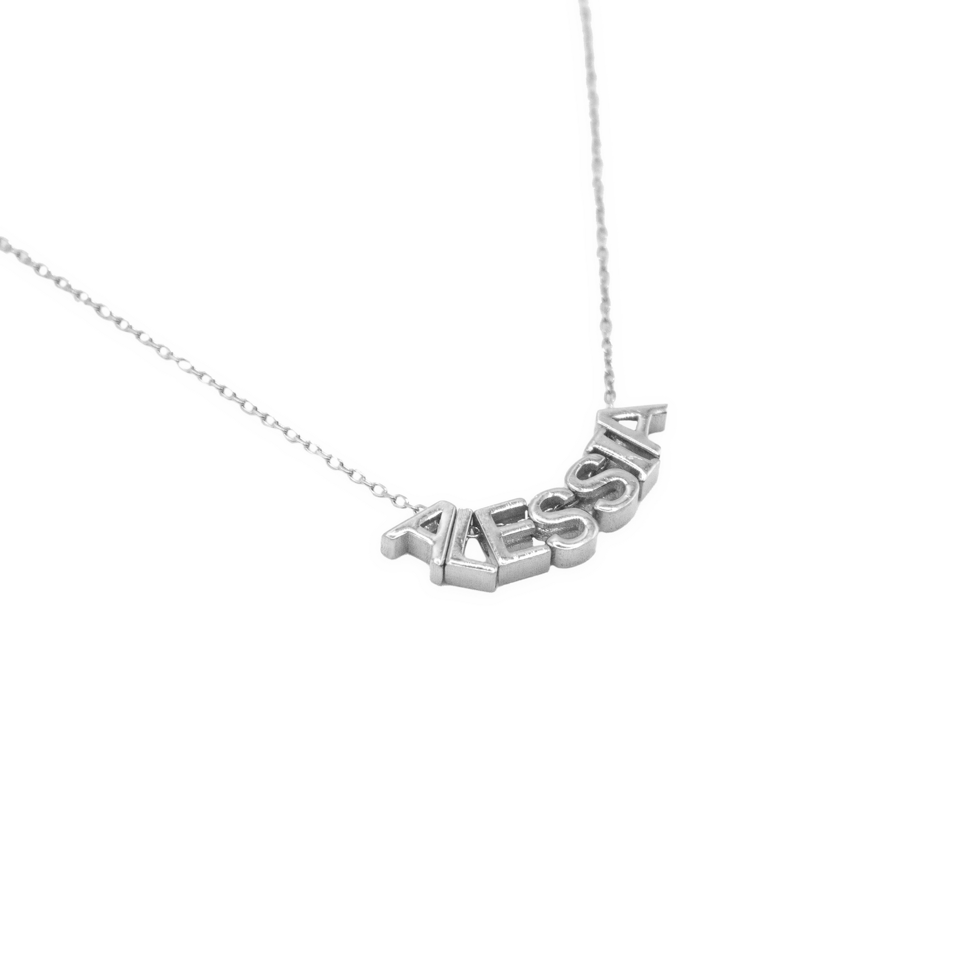 Collana Nome Liscia