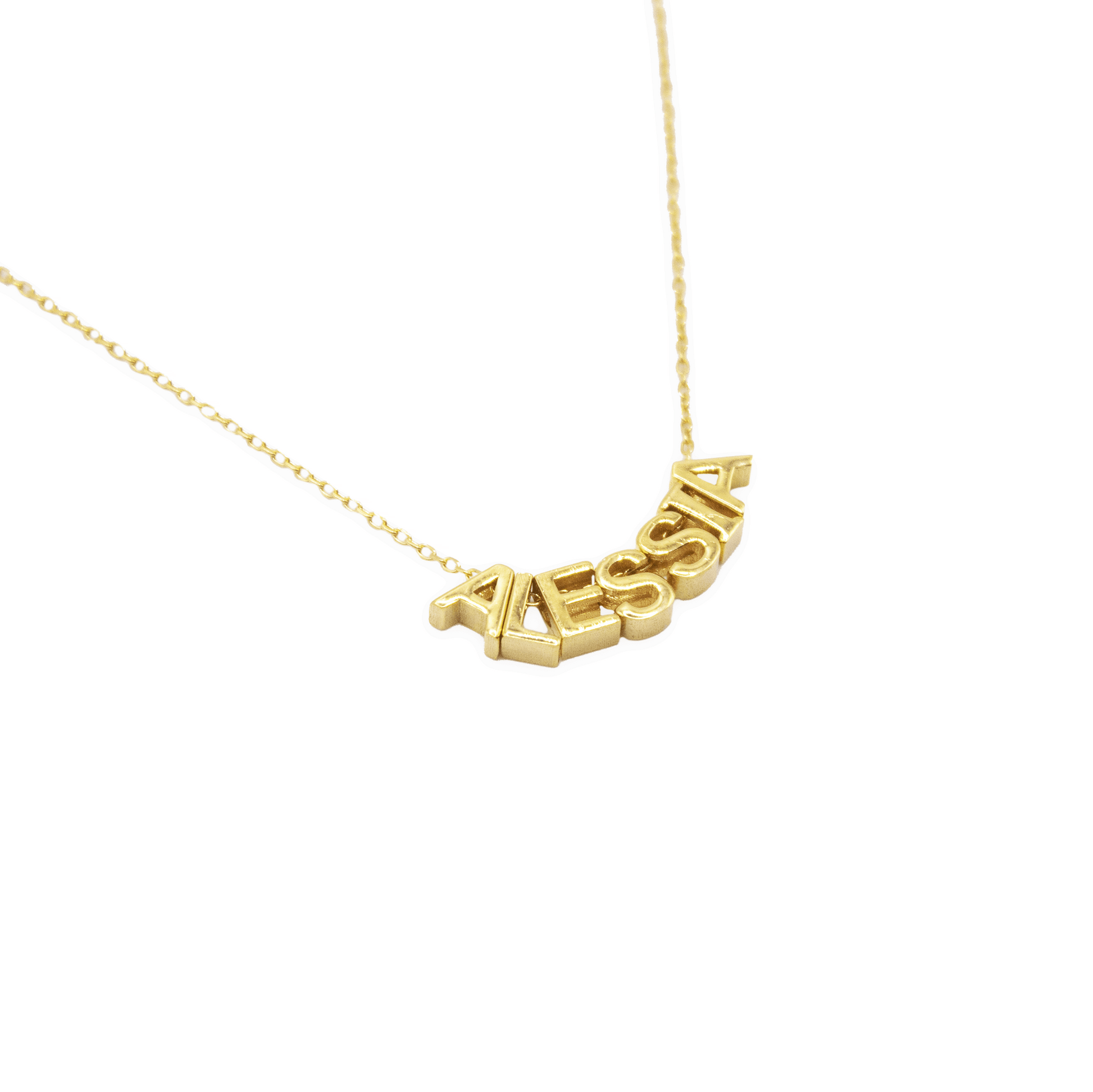 Collana Nome Liscia