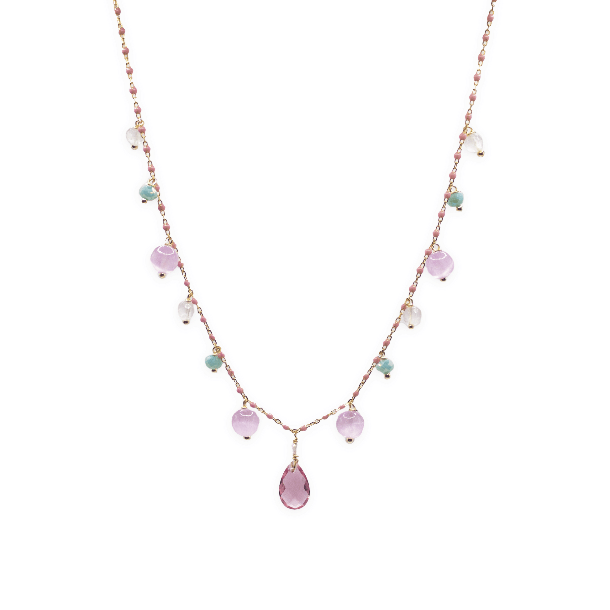 Collana Mykonos Rosa