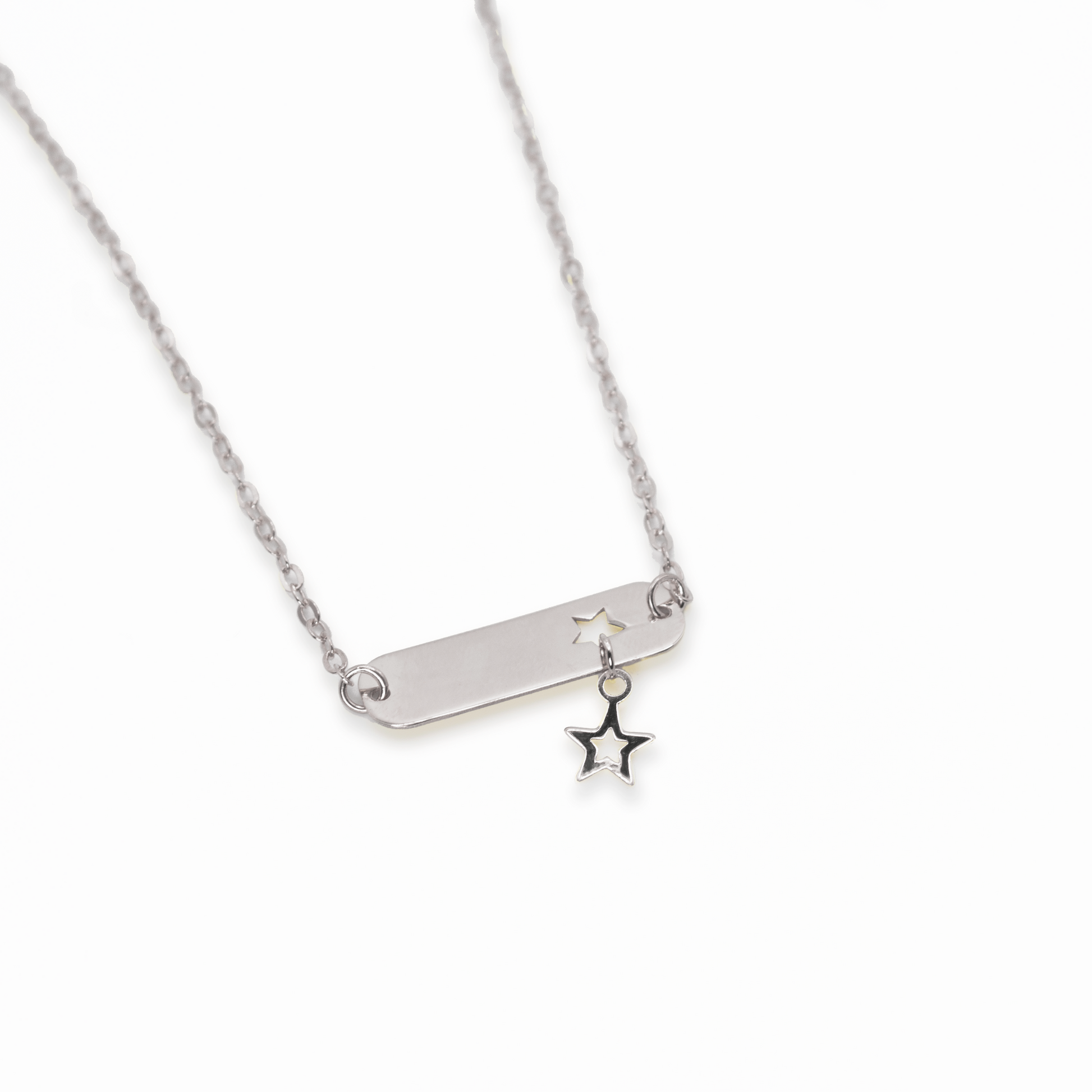 Memories Necklace with Tag and Star