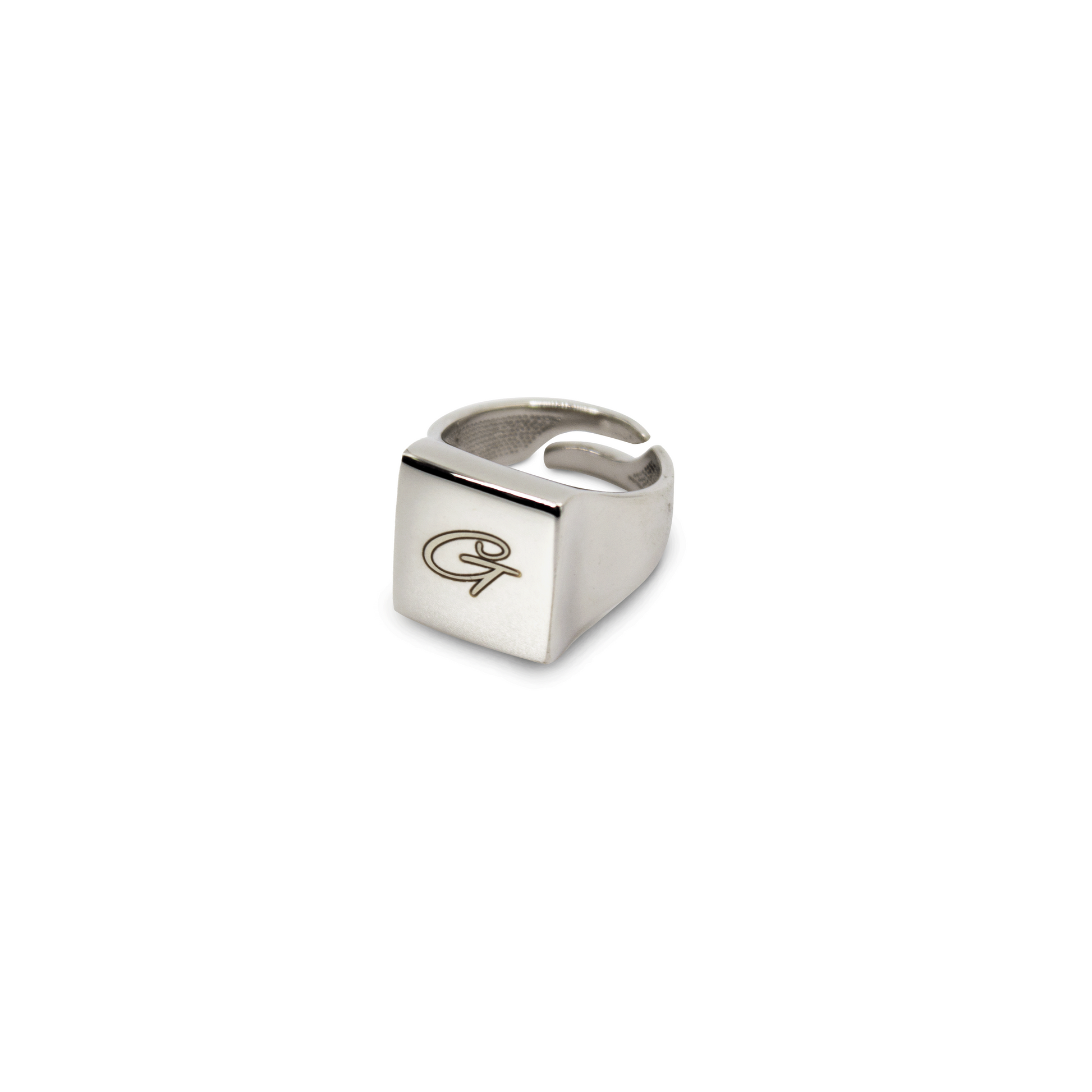 Memphis Square Pinky Ring