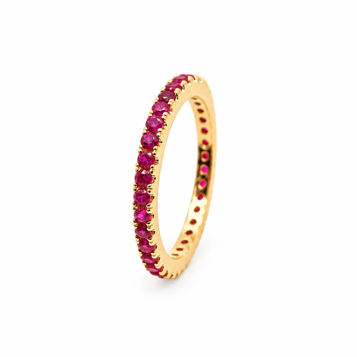 Anello Sandy Tennis Cubic Zirconia Colorato