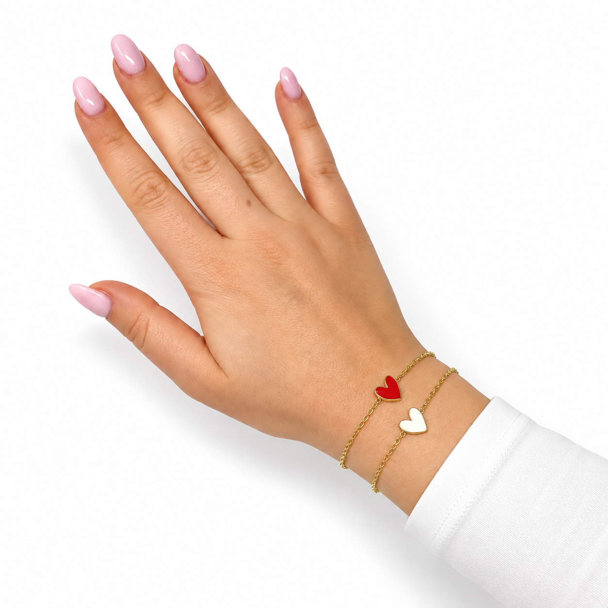 Bracciale Paris Love Smalto Colorato