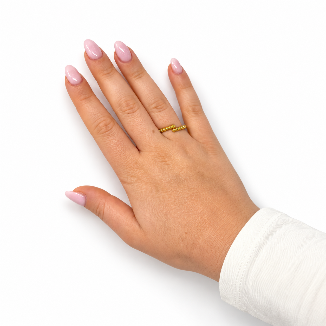 Anello Cairo Sfere Diamantate