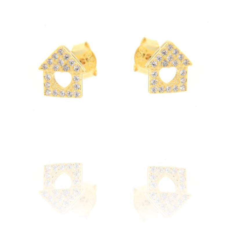 House Zircon Earrings