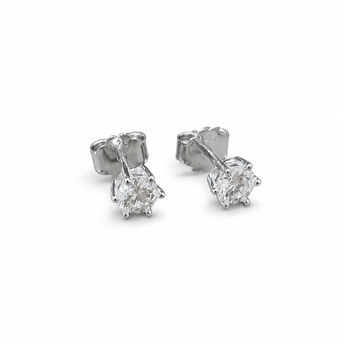 Orecchini Punto Luce Moissanite