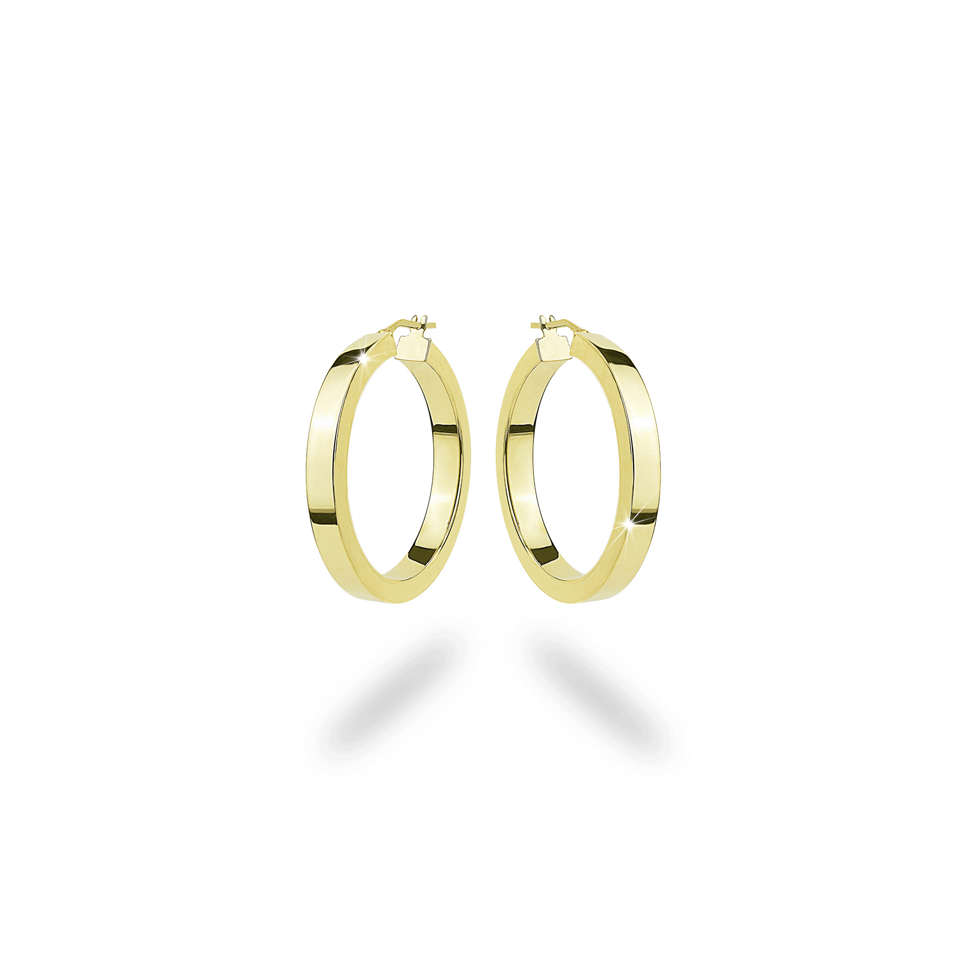 Ankara Hoop Earrings