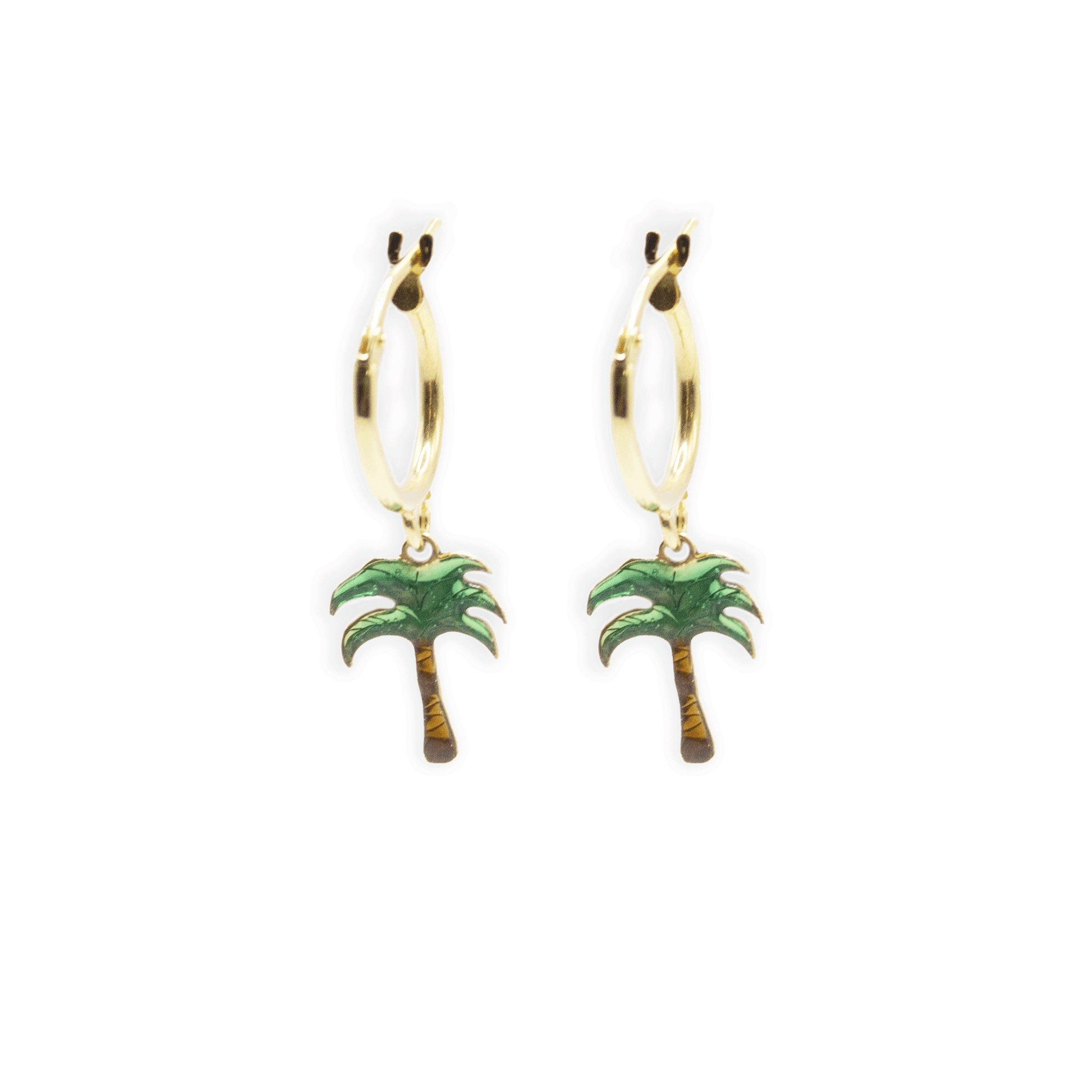 Hawaii Palm Earrings