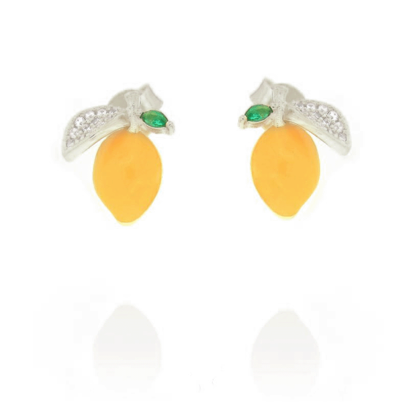 Sorrento Lemon Earrings