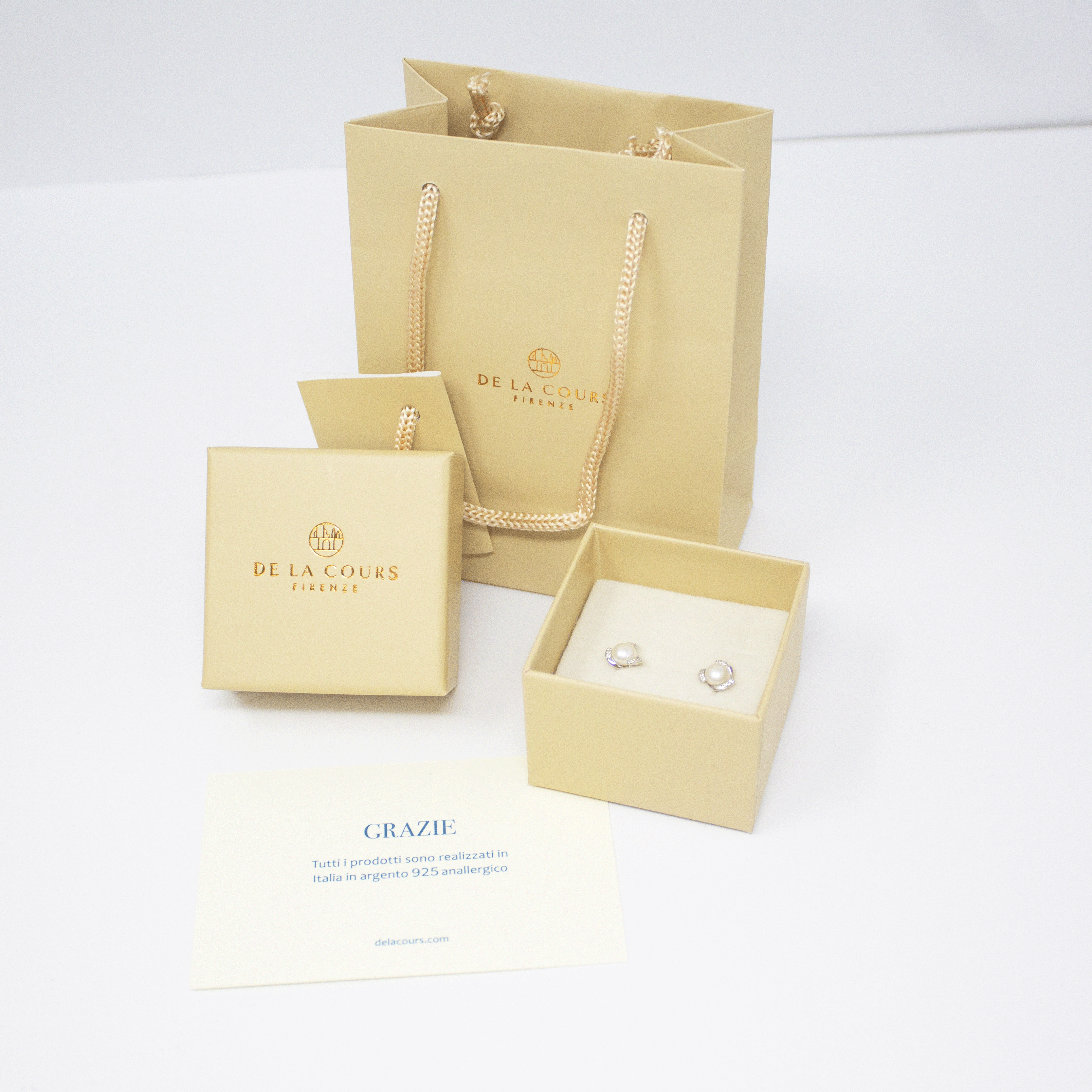 Orecchini Boston Perla