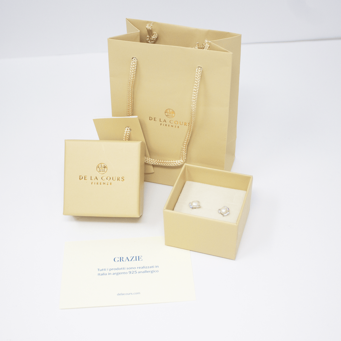 Orecchini Boston Perla