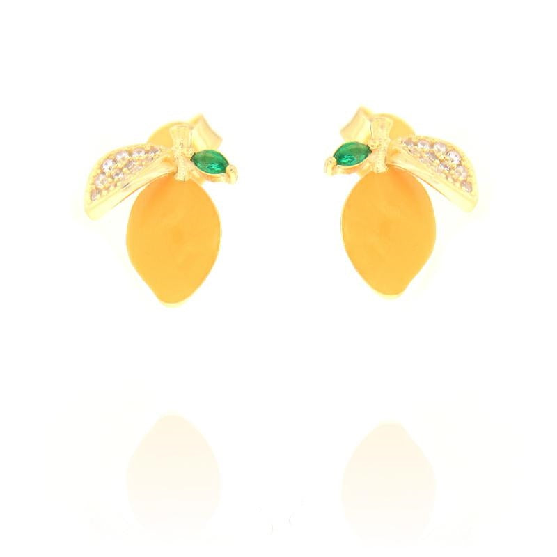 Sorrento Lemon Earrings