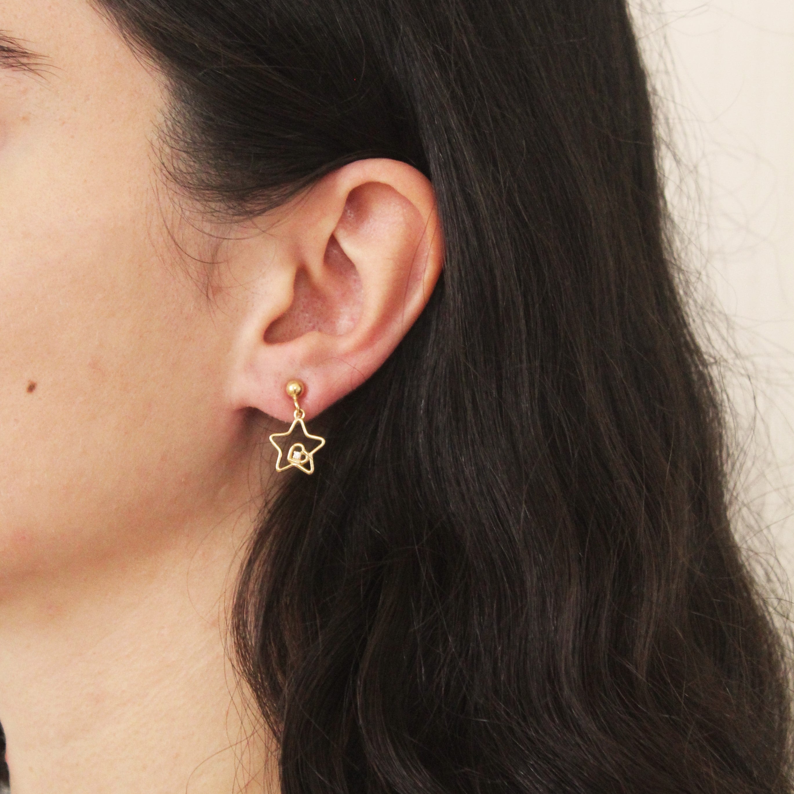 Orecchini Mauna Star Pendente