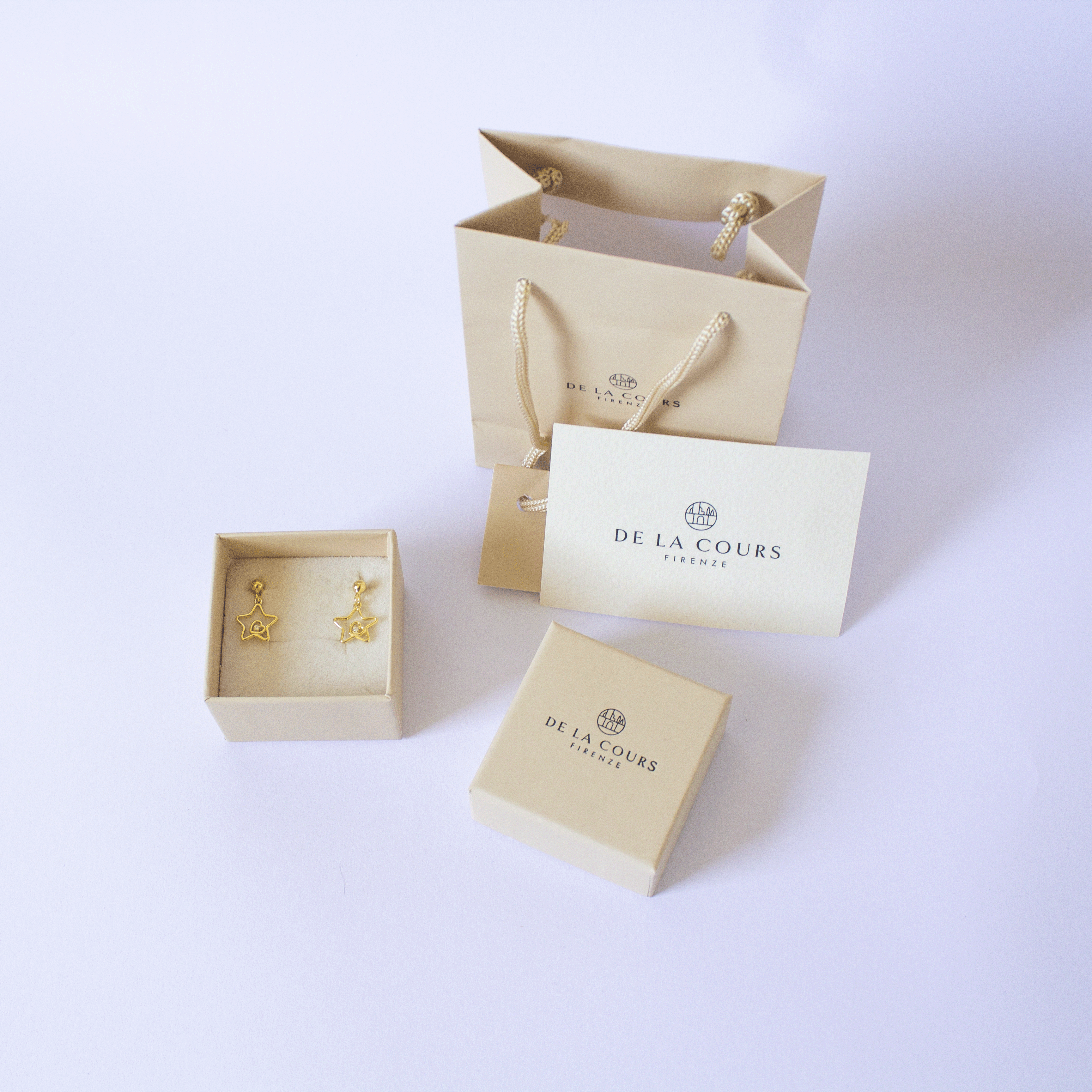 Orecchini Mauna Star Pendente