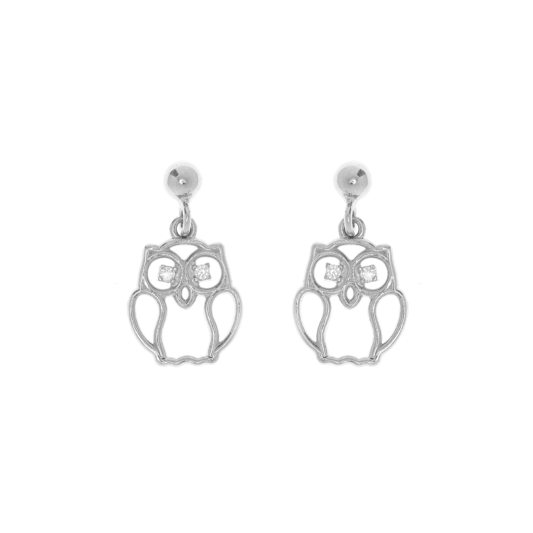 Orecchini Oslo con Gufo