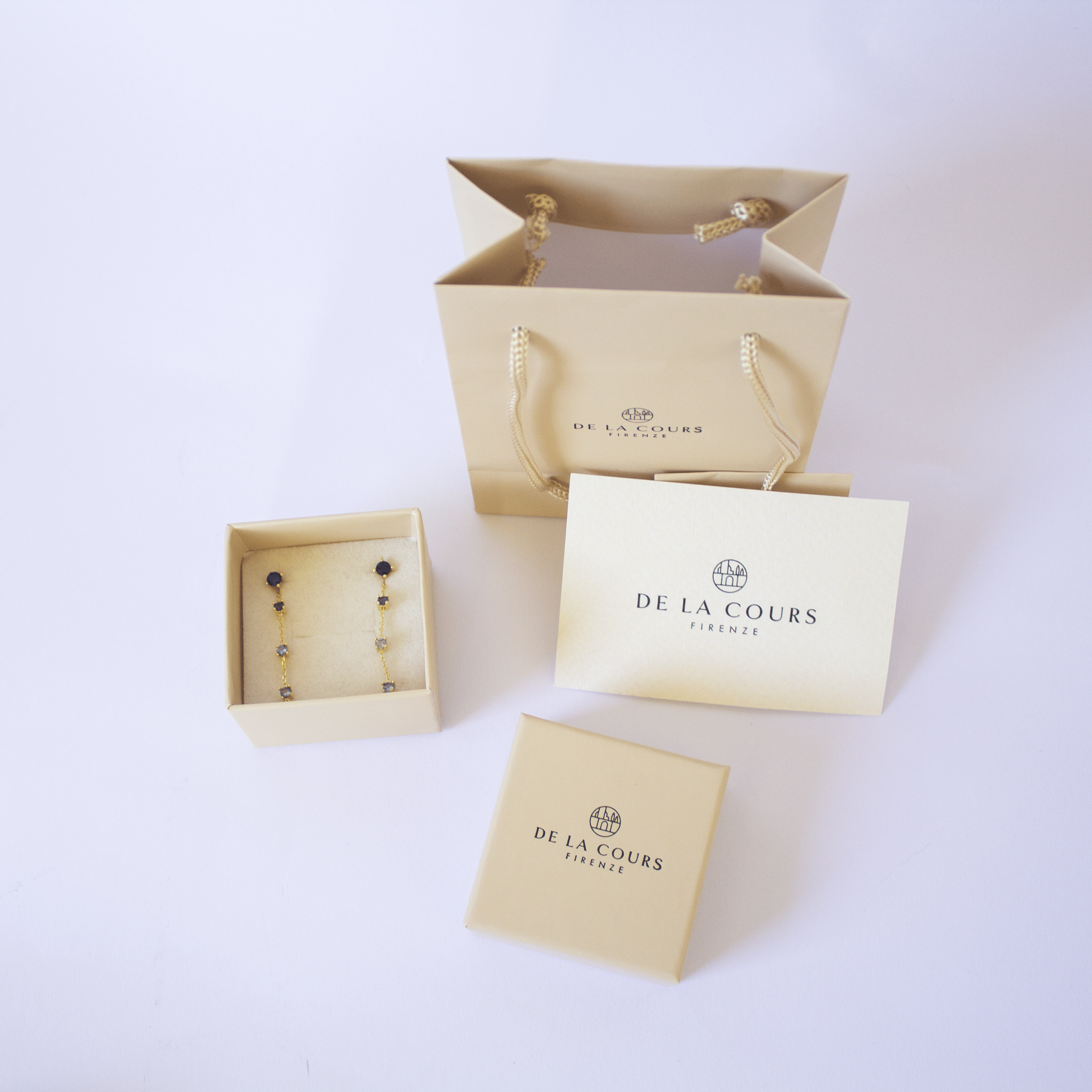 Orecchini Praga Colorati Pendenti