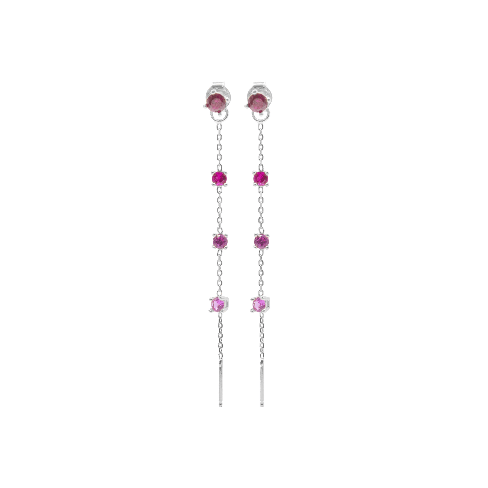 Colorful Prague Dangle Earrings