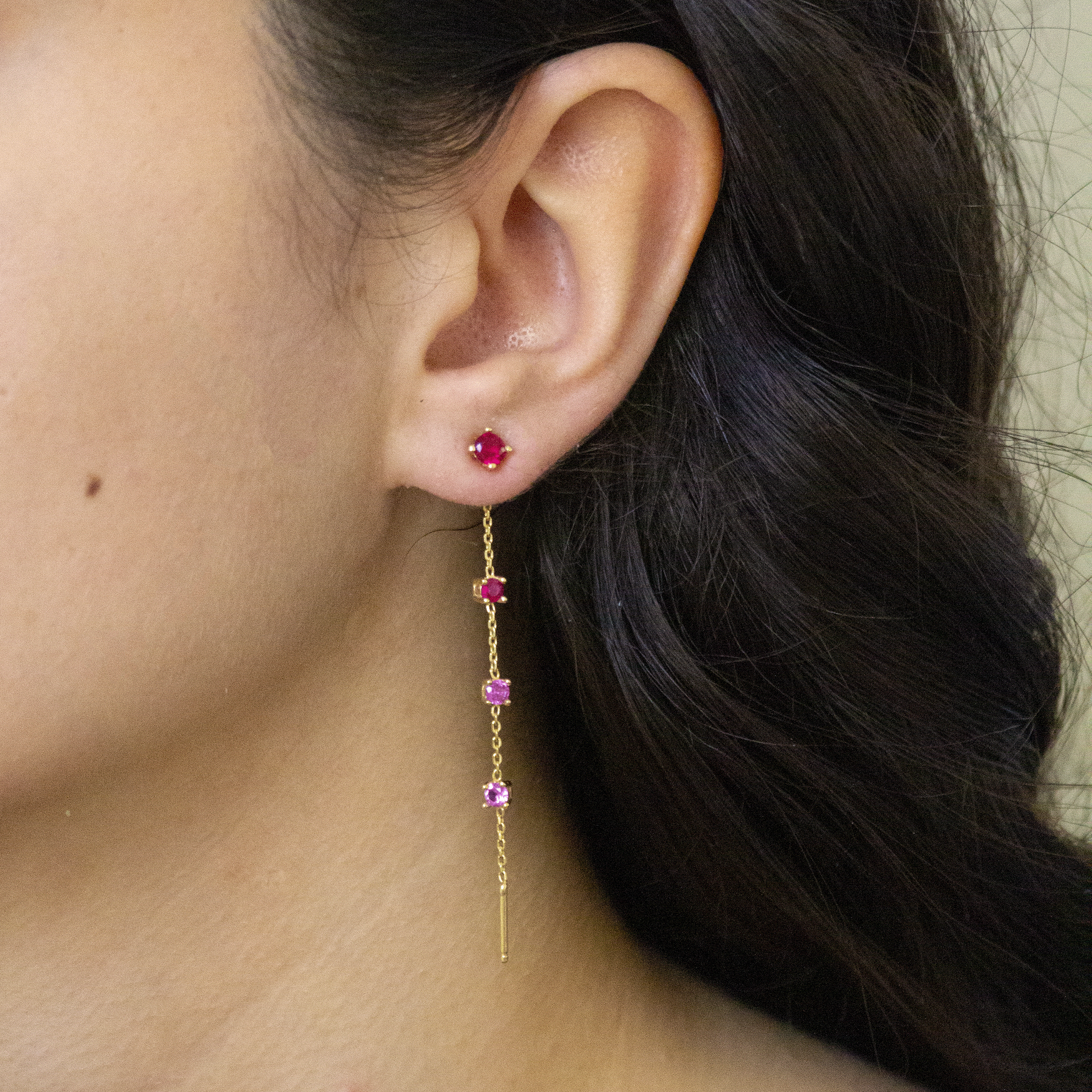 Orecchini Praga Colorati Pendenti