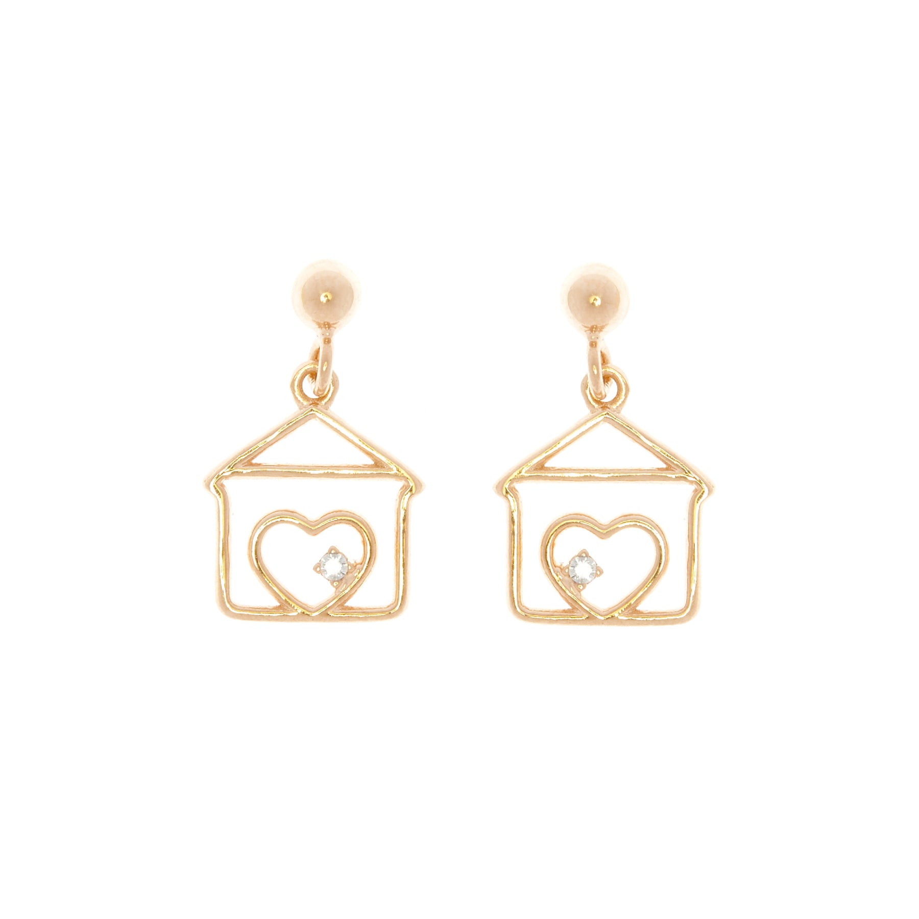 Tripoli House Pendant Earrings