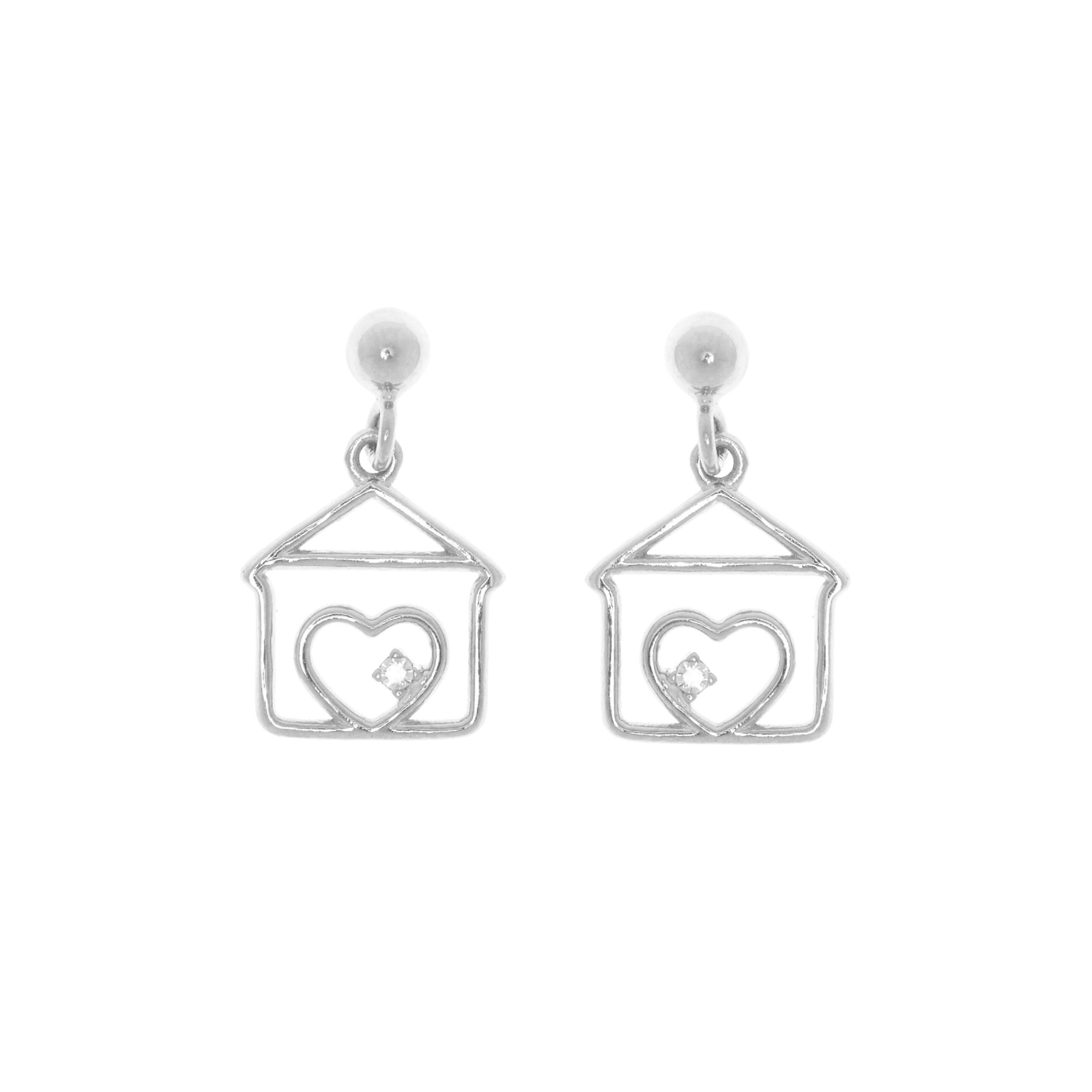 Tripoli House Pendant Earrings
