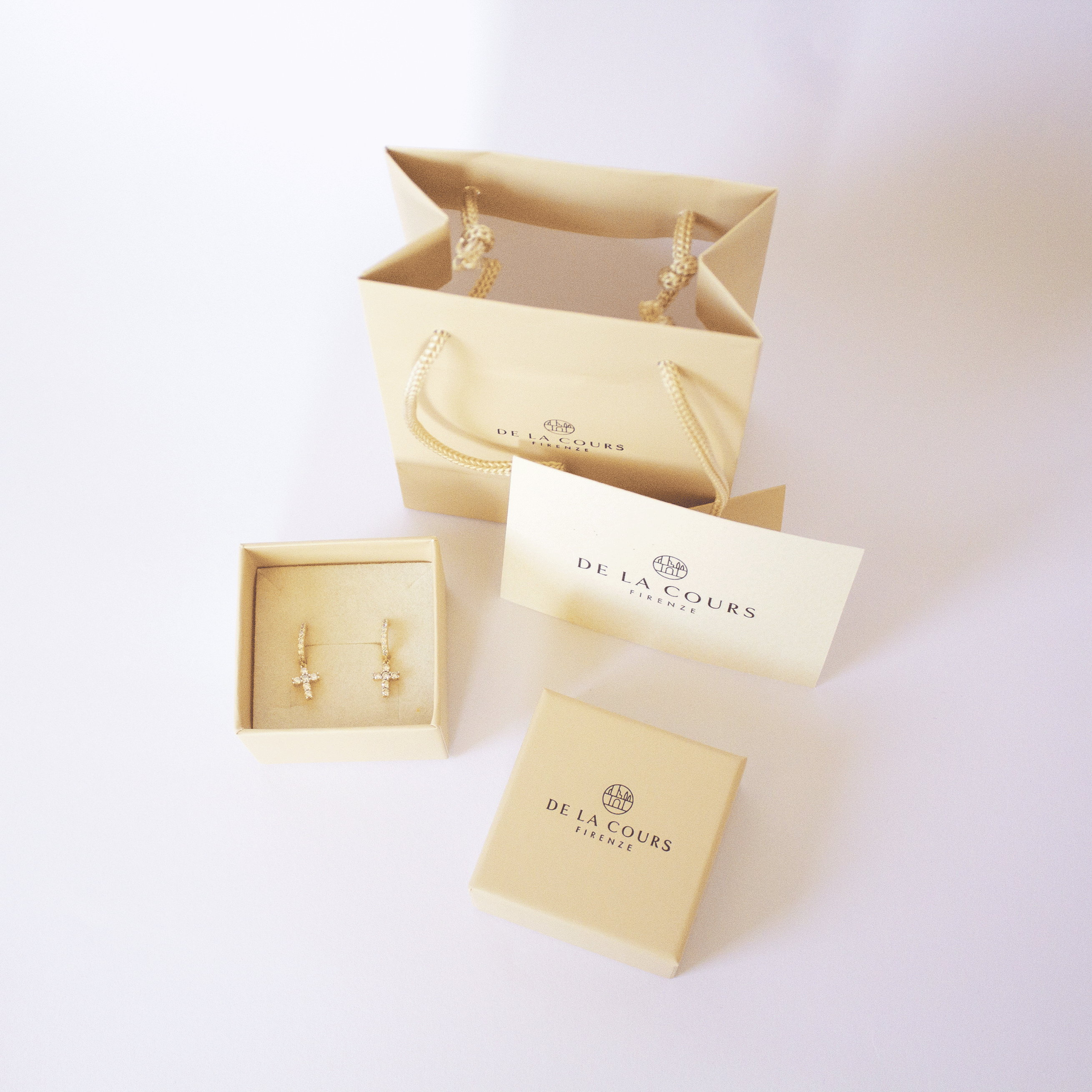 Orecchini Bruxelles Oro Pendente