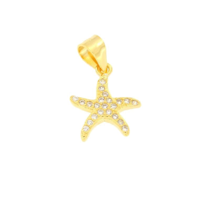Seahorse Zircon Pendant