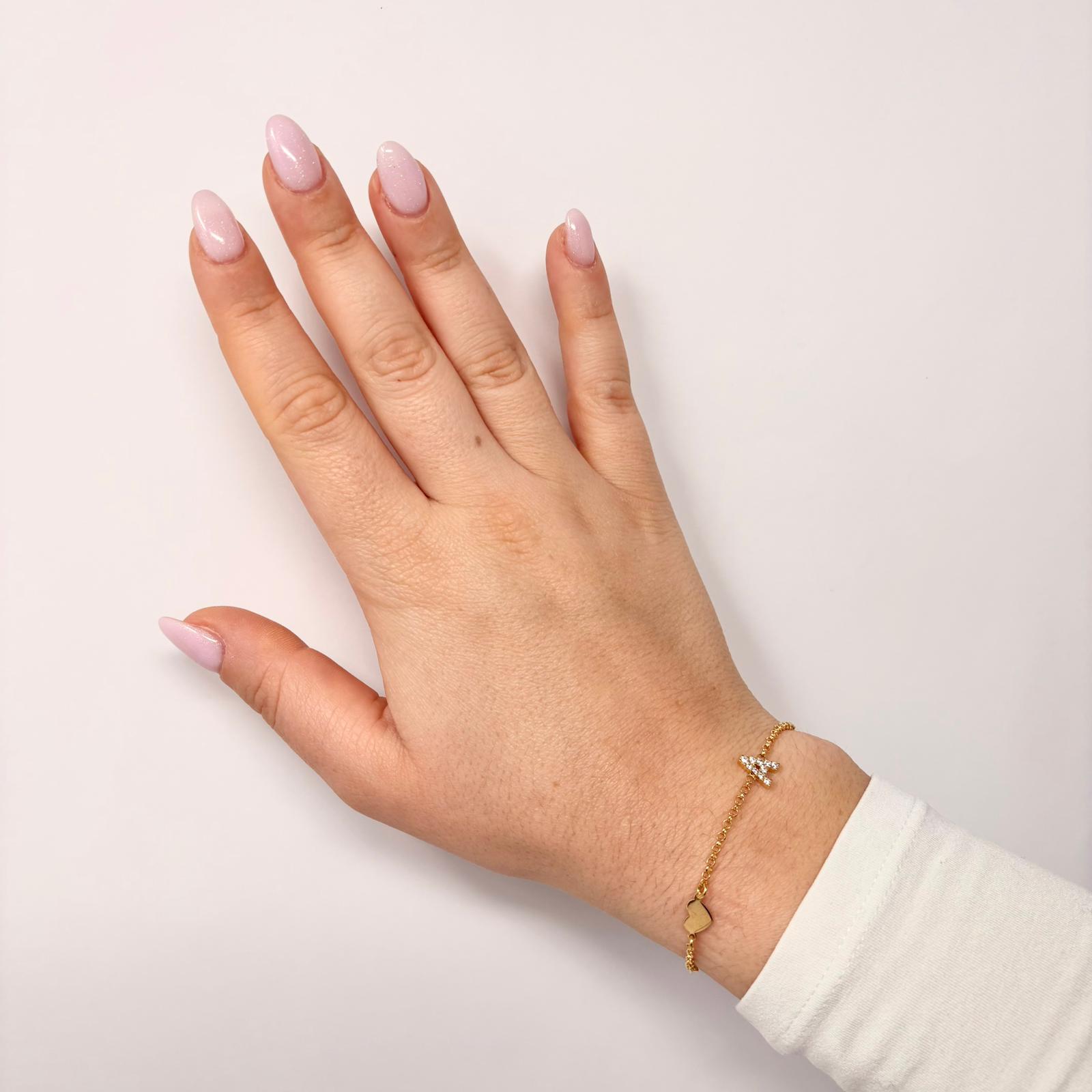 Bracciale Initial Zirconi