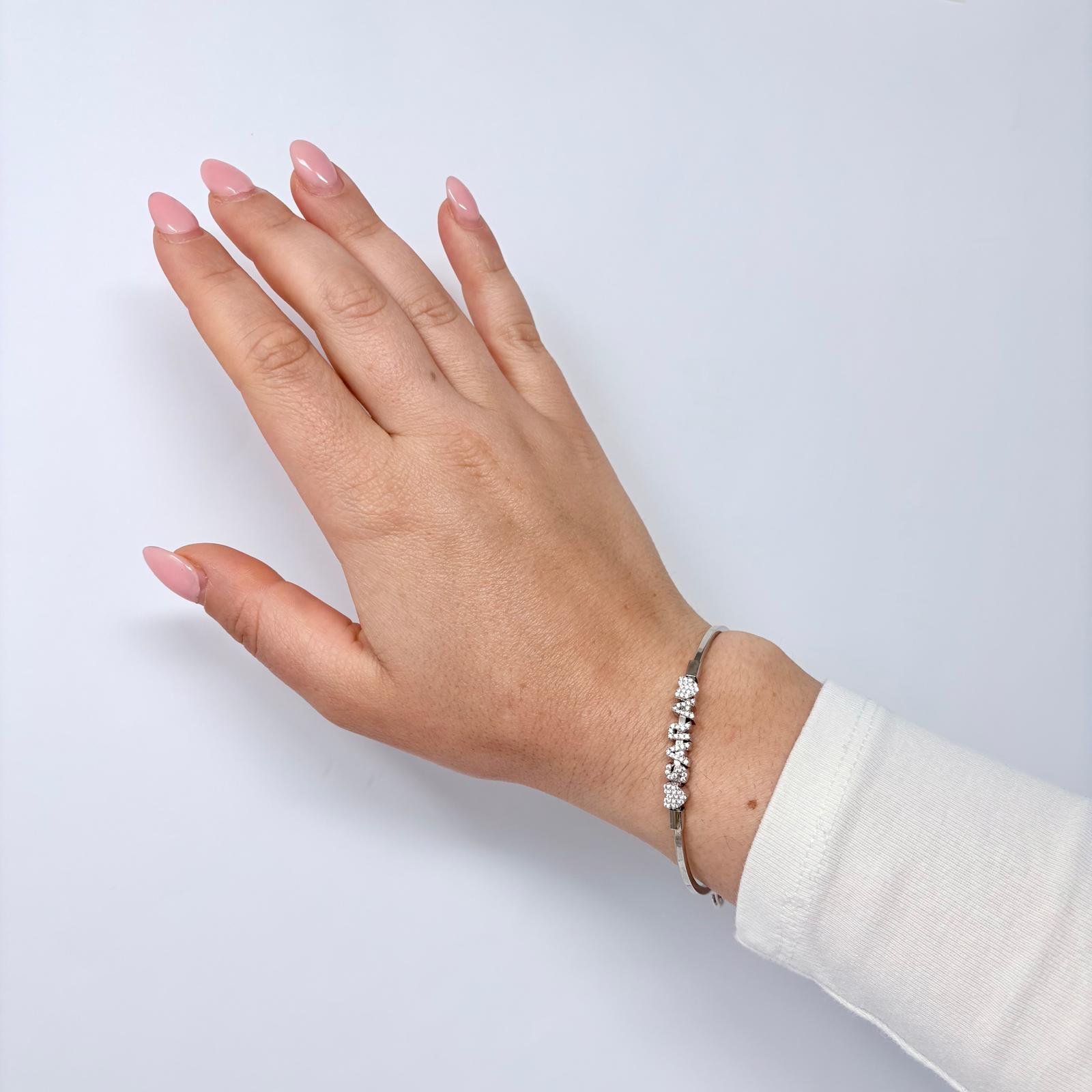 Bracciale Lettere Preziose
