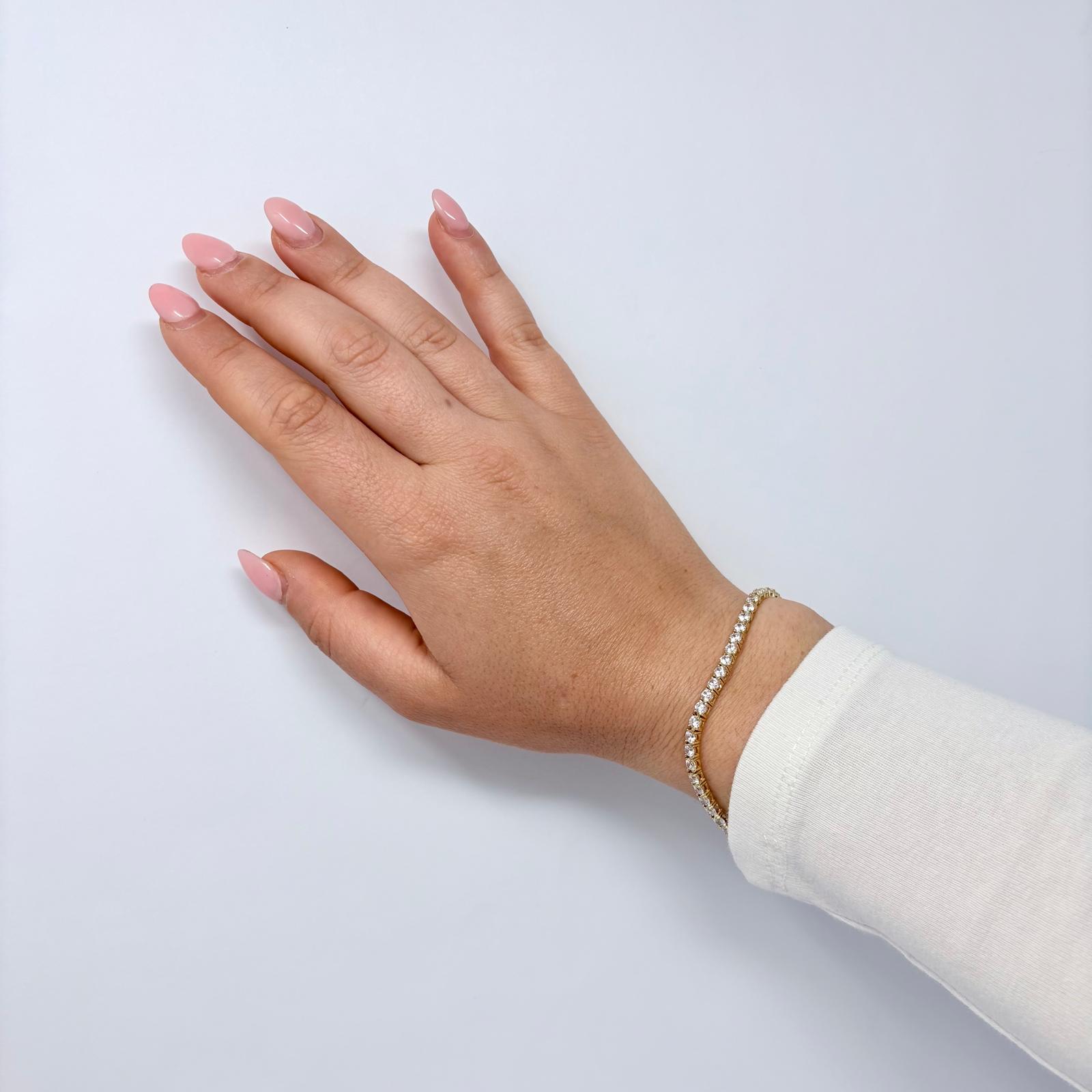 Bracciale Sandy Tennis Bianco