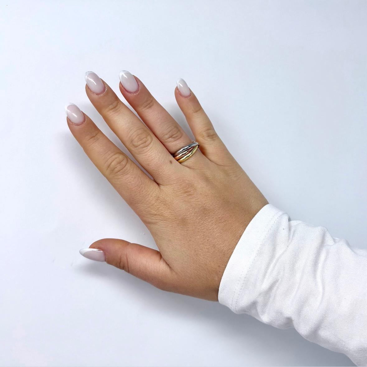 Anillo Chambery Tres colores