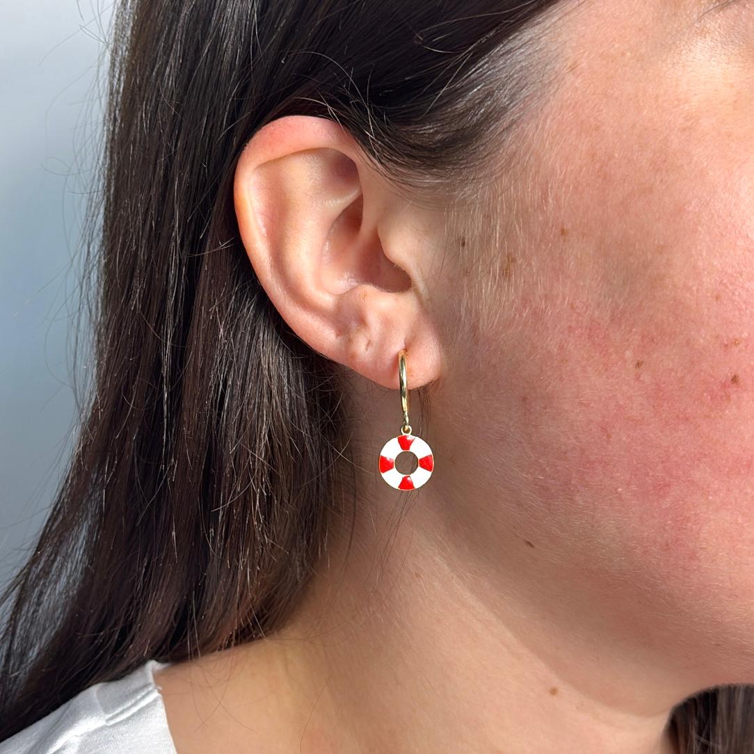 Orecchini Hawaii Ciambella