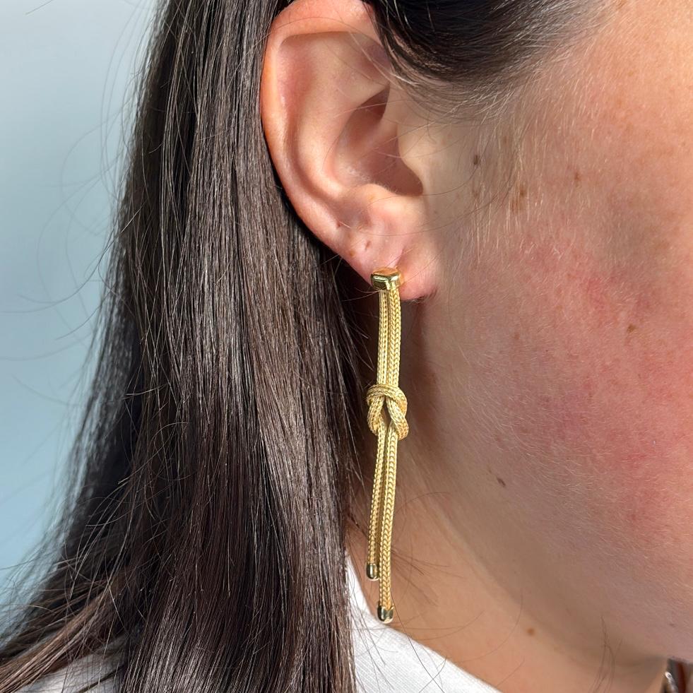 Earrings Malaga Elegant Knot