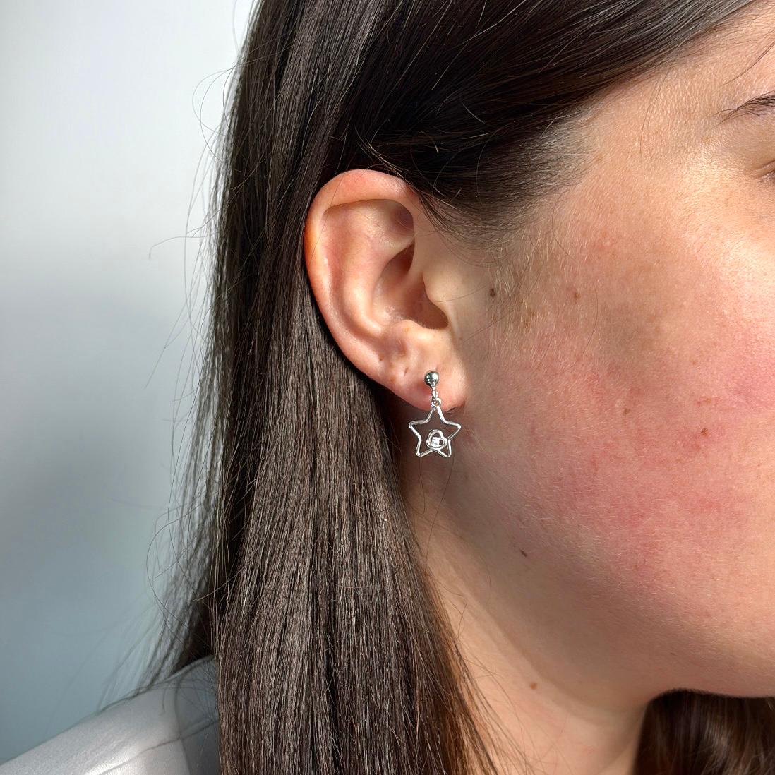 Mauna Star Dangle Earrings